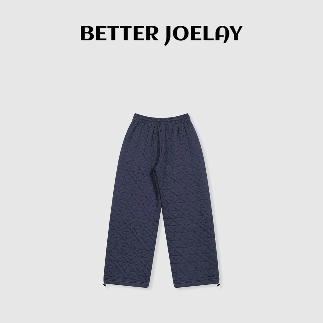 BETTER JOELAY-加绒【孤独间奏】高端长裤休闲宽松时尚简约KKH2079