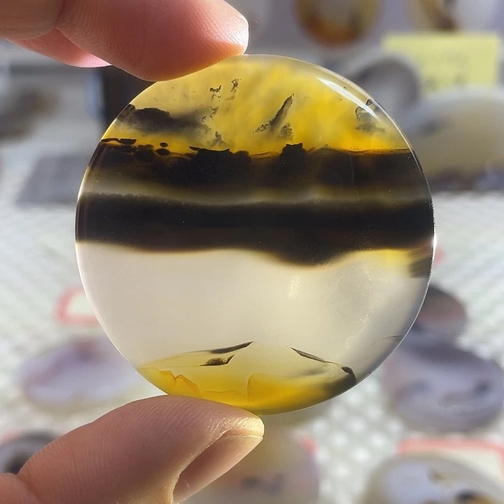 玛瑙/玉髓合金颈饰