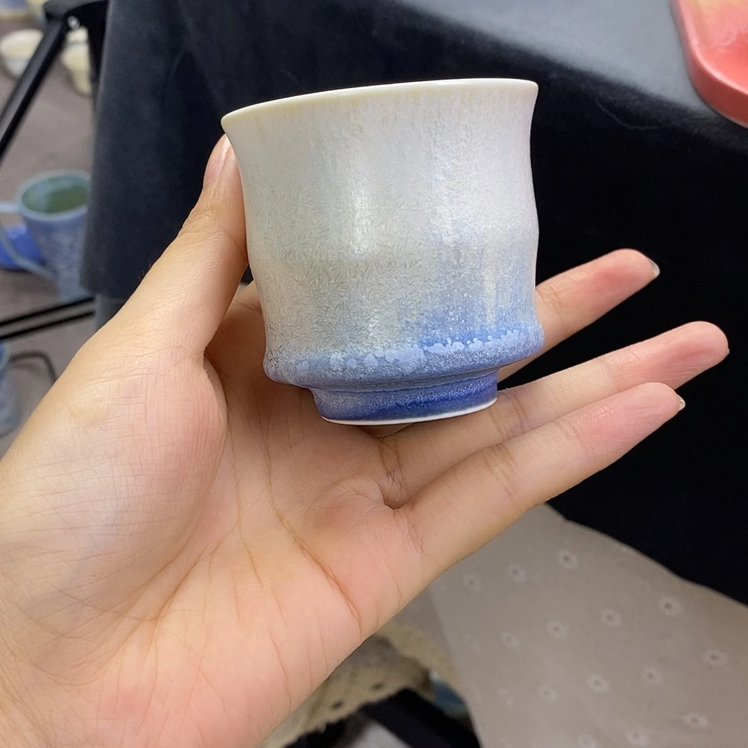 景德镇高温颜色釉茶杯