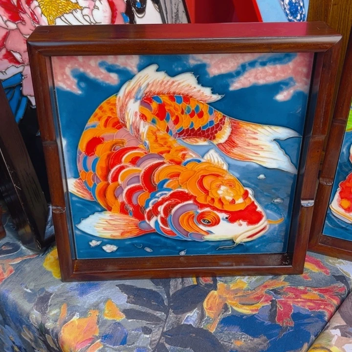 千***语陶瓷瓷板画艺术作品