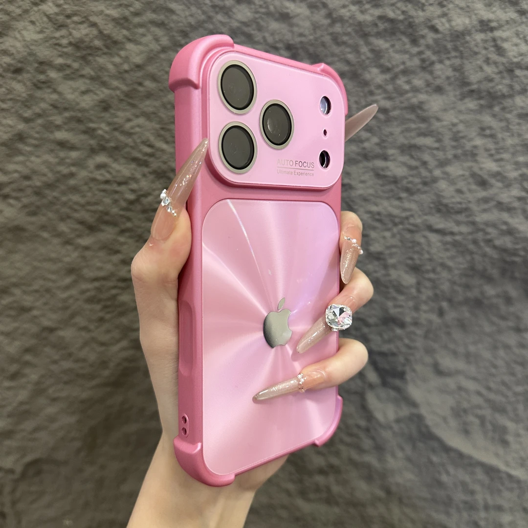 新款高级全包极光适用iPhone17手机壳苹果16promax防摔15简约14女