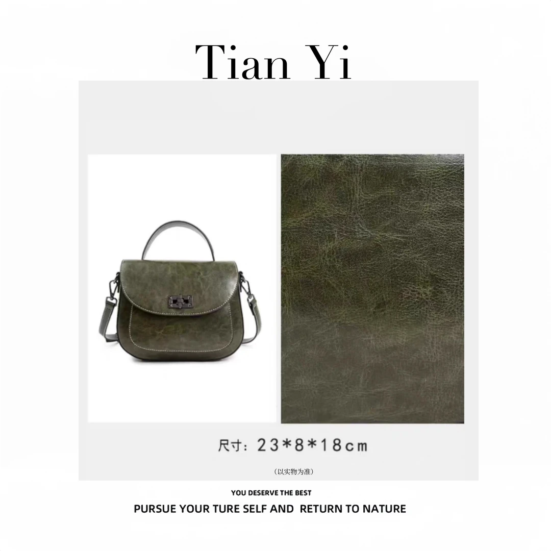 【Tian Yi渠道货】-2025新款轻奢单肩手提斜跨包  1737 墨绿