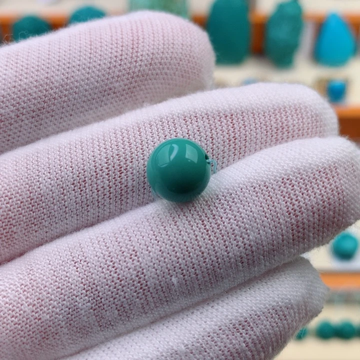 未镶嵌绿松石珠宝半成品