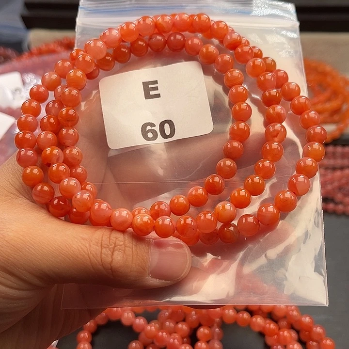 南红玛瑙未镶嵌多样性发货默认微瑕称重7mm