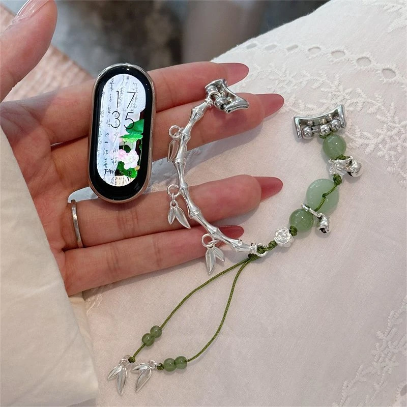 国风竹节小米9手环表带适用小米手环8表带NFC小米8pro表带小米765