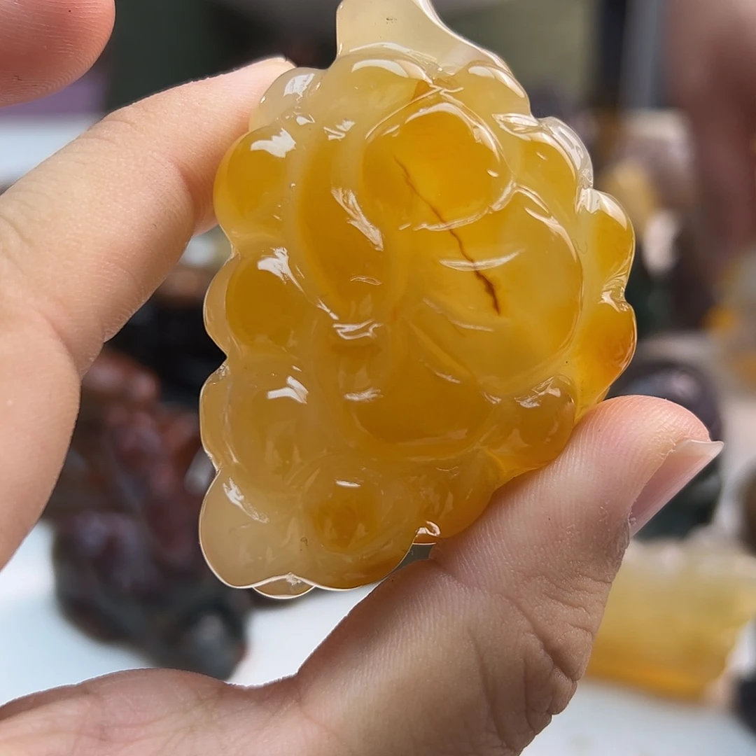 玛瑙/玉髓合金颈饰
