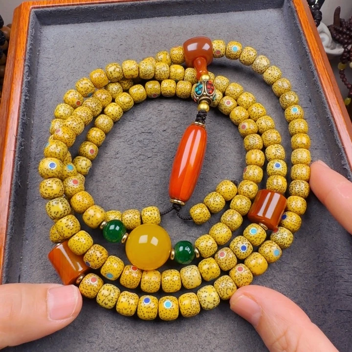 吊坠星月菩提脖挂