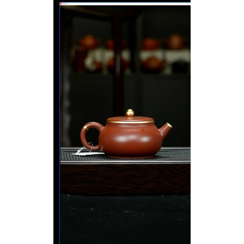 D0816宜兴紫砂福缘壶210cc