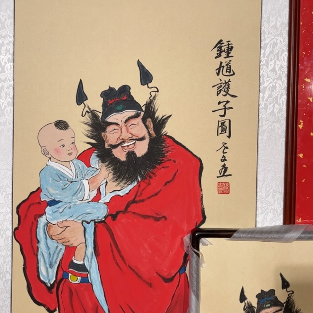 康***国画160×82厘米订制