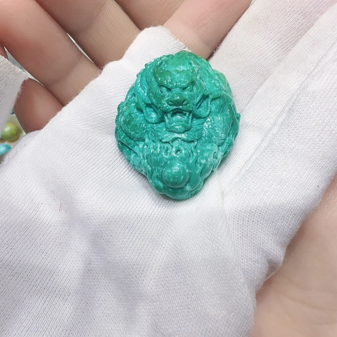 绿松石未镶嵌原矿绿松石