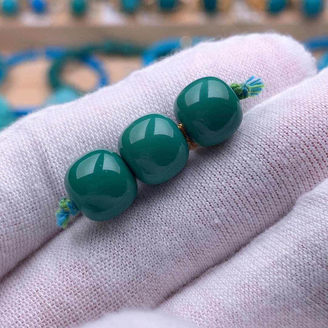 绿松石未镶嵌珠宝奇石9.5mm