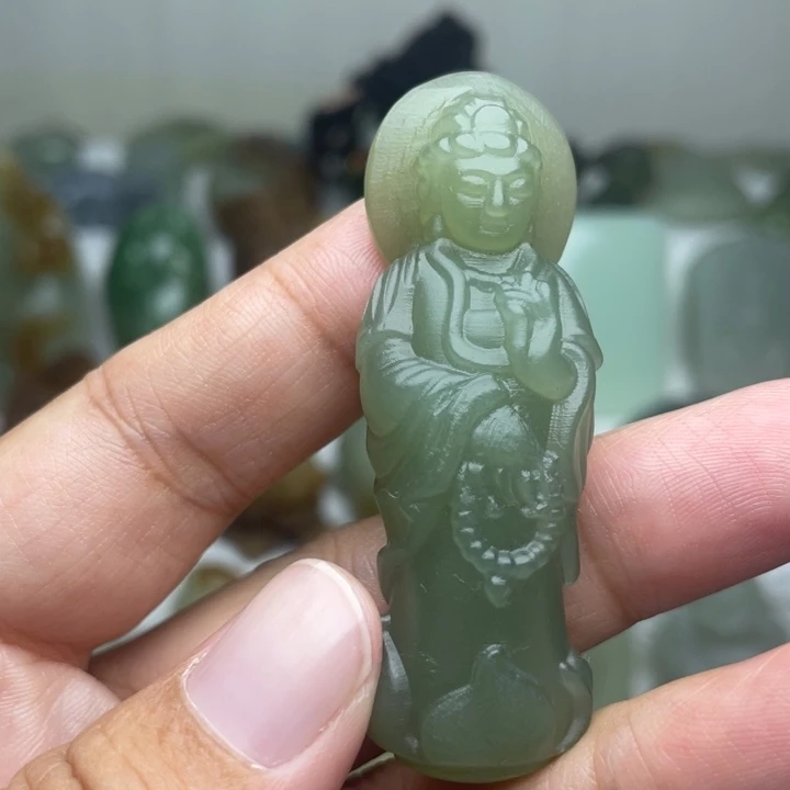 颈饰未镶嵌和田玉