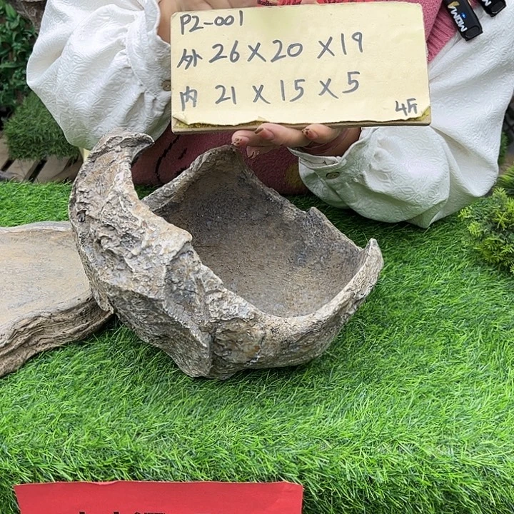 盆景异形花盆鱼缸p2-001