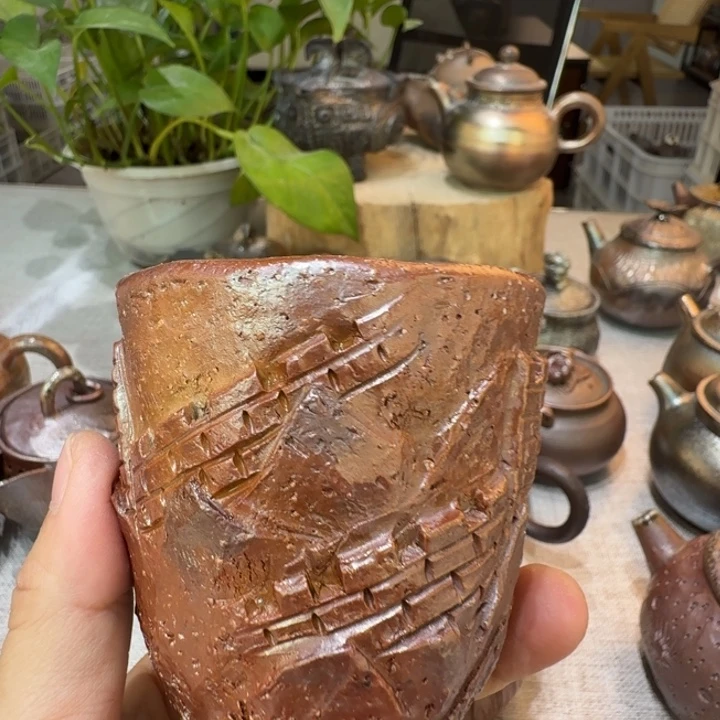 闲***致盘陶柴烧福利新品多多