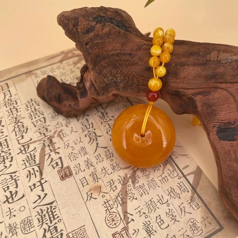 D026蜜糖红公主扣珠链款