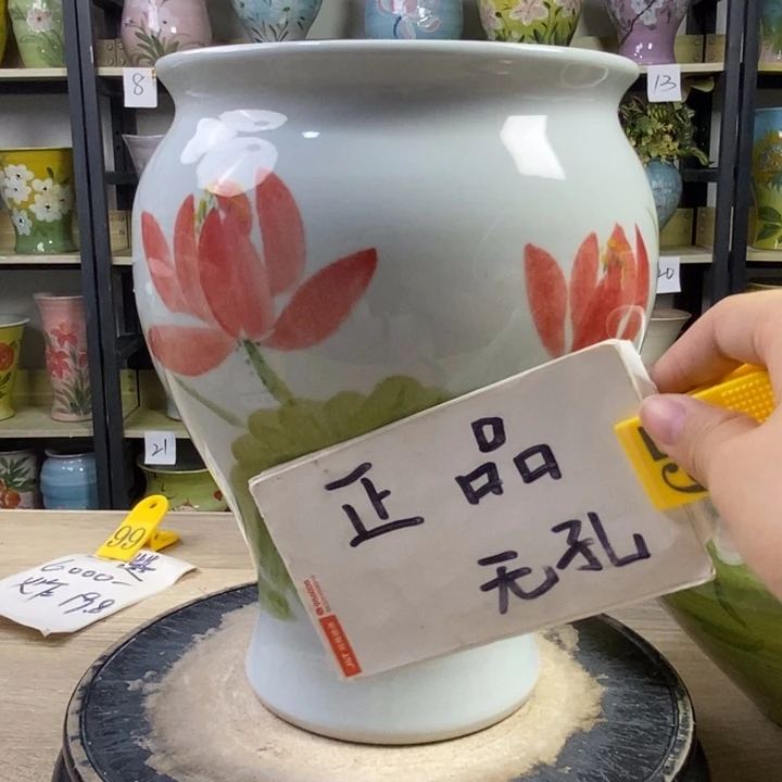 景德镇高温陶瓷花盆