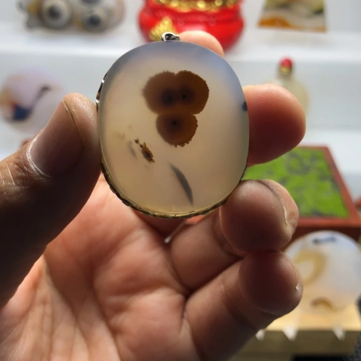 玛瑙/玉髓未镶嵌玛瑙花片