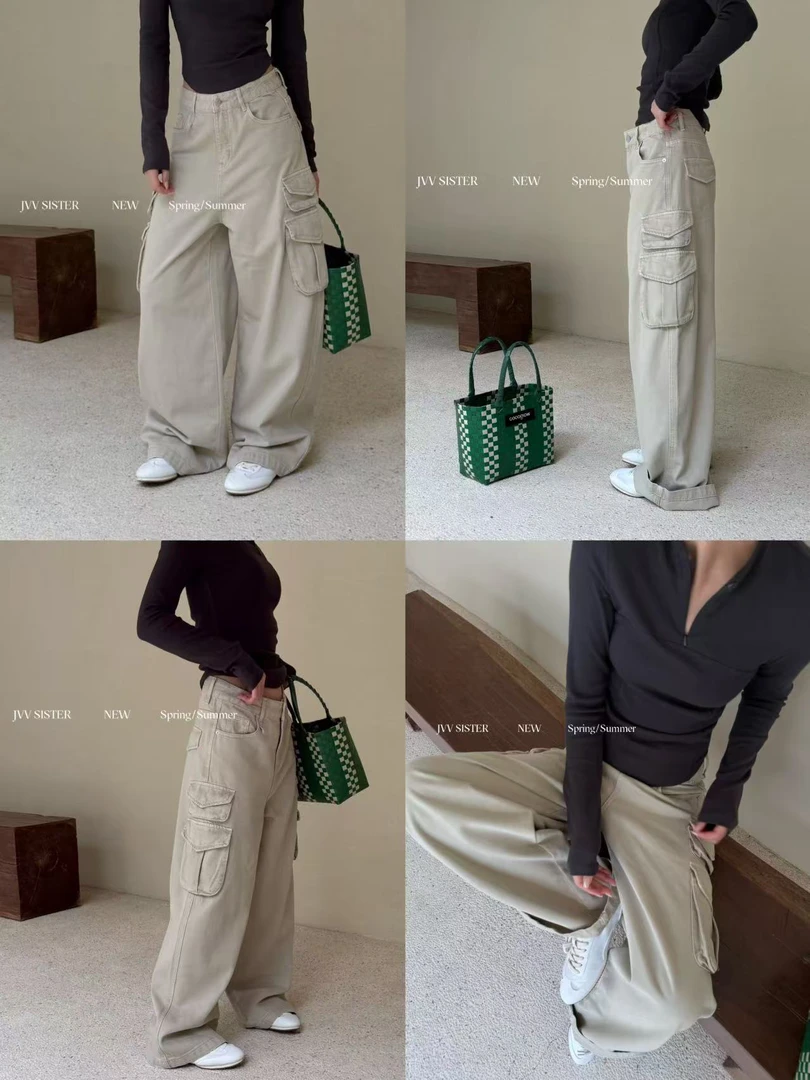 25年新款-我们都喜欢的一款！工装裤（JJ70126#）JVV