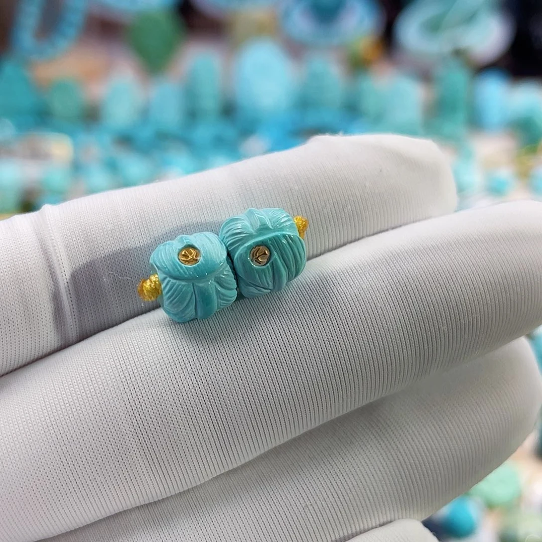 绿松石珠宝奇石未镶嵌