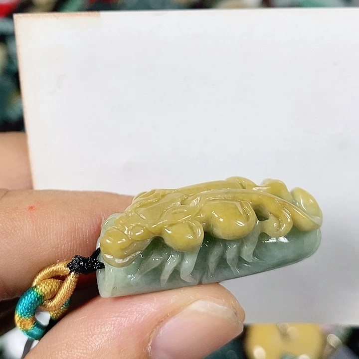 翡翠未镶嵌颈饰玉吊坠天然A货翡翠玉