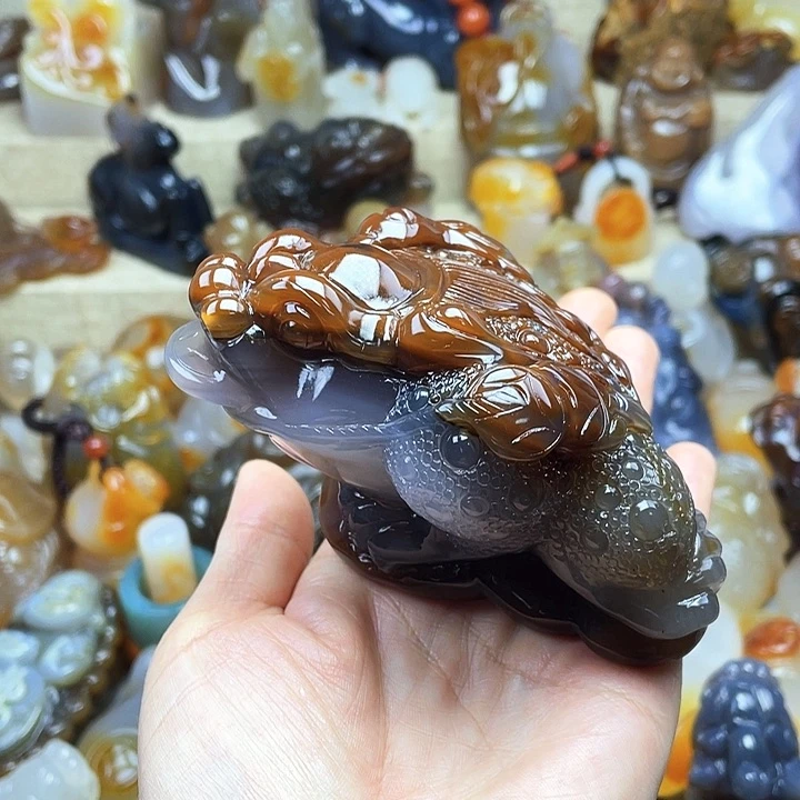 玛瑙/玉髓饰品未镶嵌博**瑞