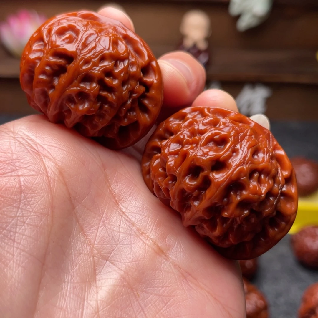 文玩核桃吊坠文玩核桃 手把件 宫灯 41