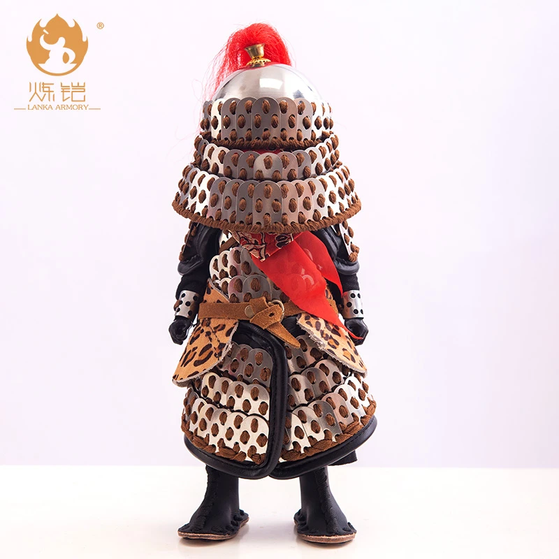 炼铠铁浮图兵人中国铠甲天武将军明光铠手办步人甲汉服甲胄摆件新