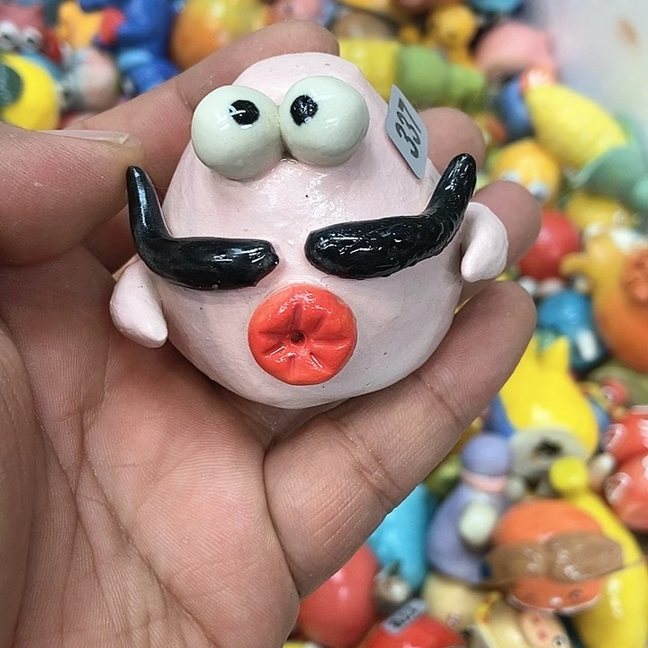 摆件直播间手工陶瓷摆件337