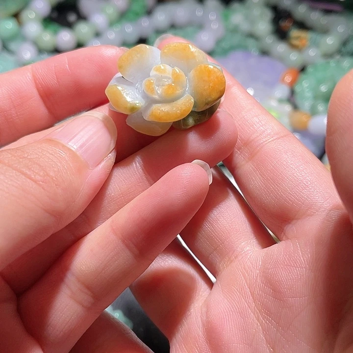 颈饰未镶嵌翡翠天