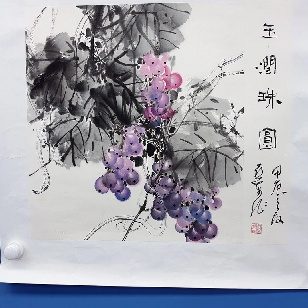 国画多次参加国内外书画