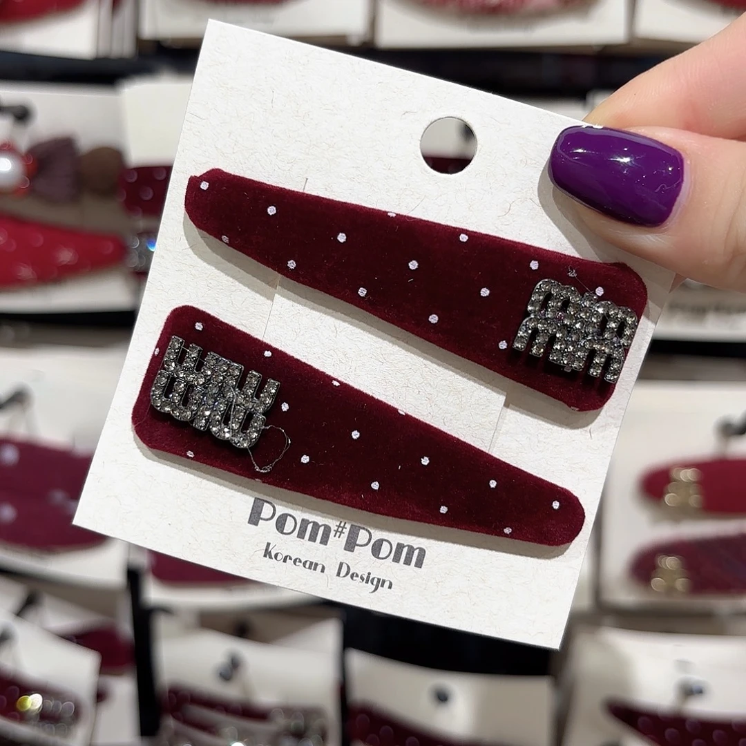 皮质铁合金红色Ｍ拜拜一对