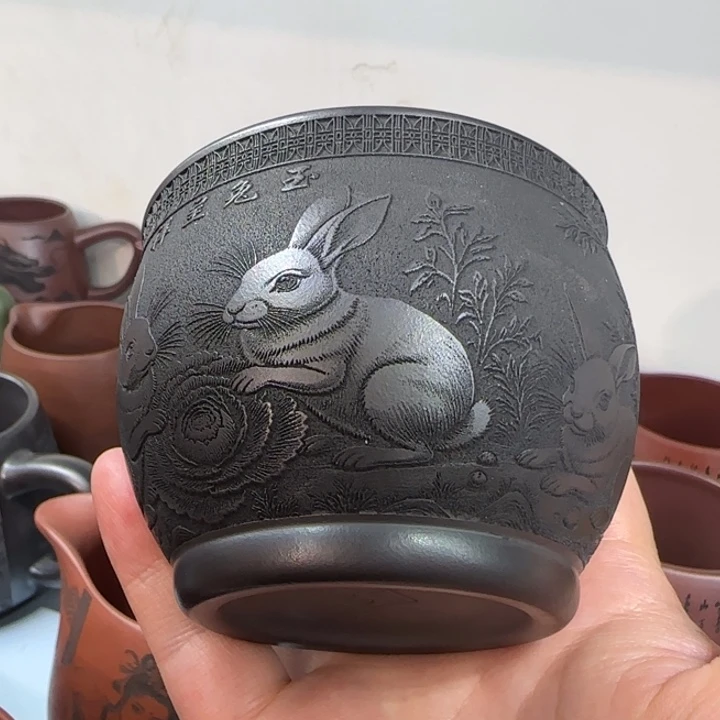 茶杯紫砂全手工紫砂