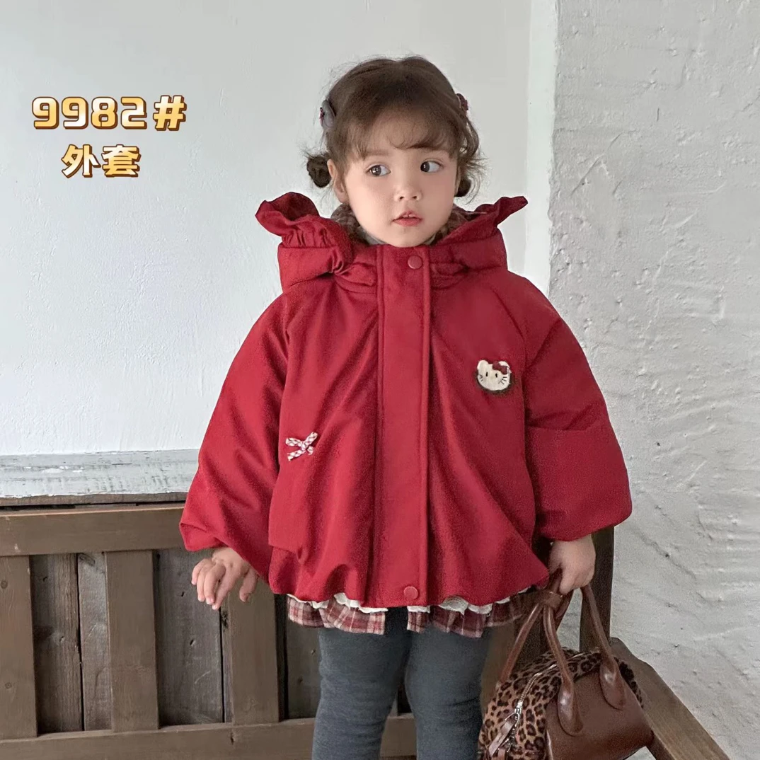 {701-799}秋冬棉服外套女童加绒加厚棉服外套