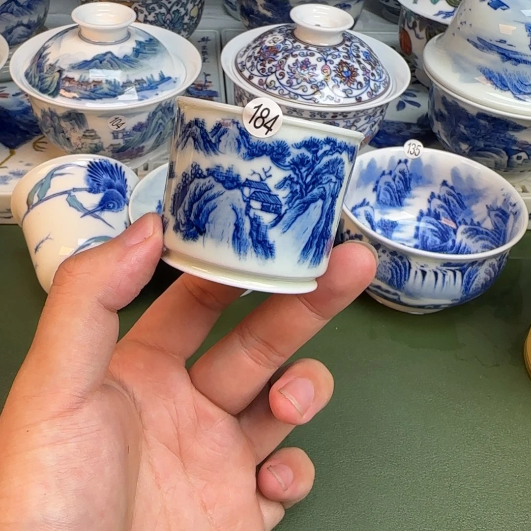 彦祖纯手工手绘茶具184