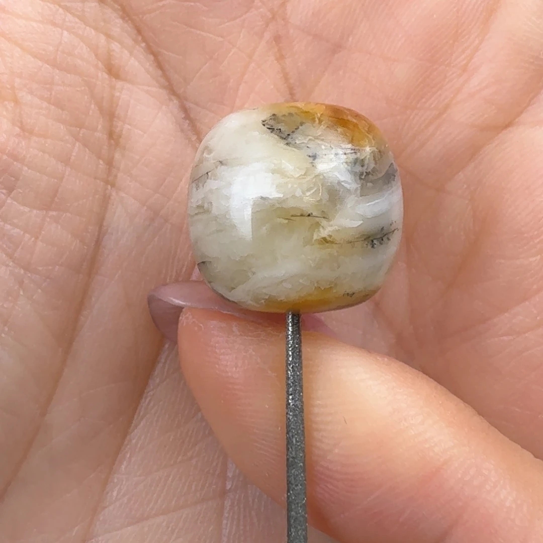 琥珀未镶嵌裸石15mm蜜蜡单珠