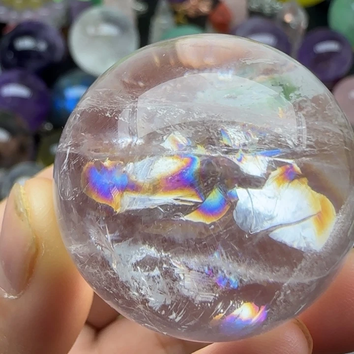 未镶嵌珠宝半成品水晶3.6厘米