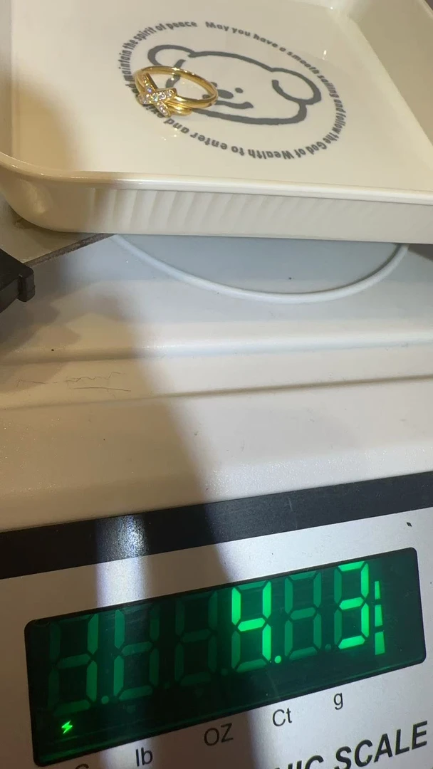 足金精品工艺戒指