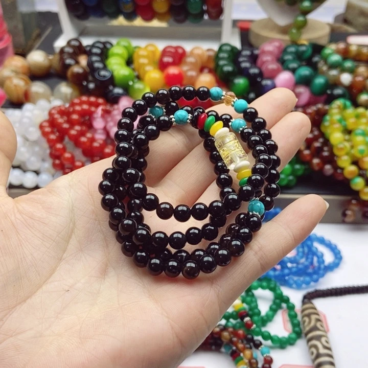 【闪购商品】玛瑙/玉髓未镶嵌手链小****人