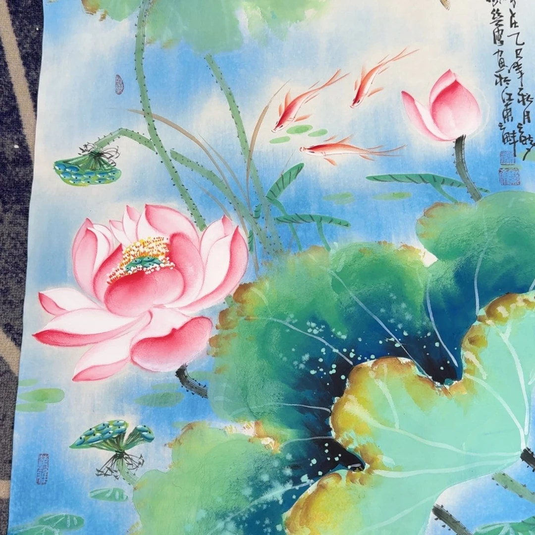 国画国画作品山水花鸟
