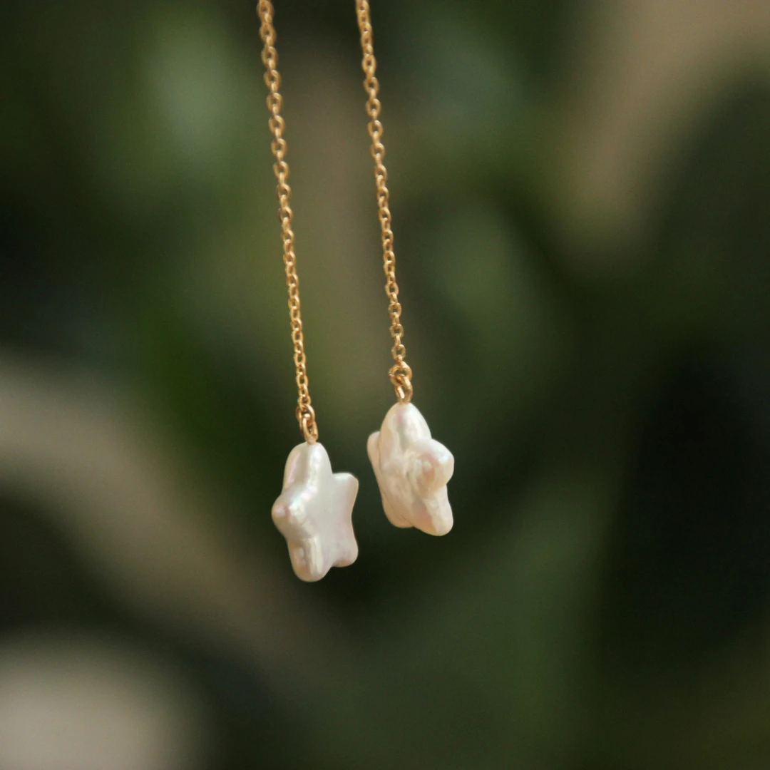 合金耳饰 A seven 心型耳线 时尚 气质 百搭 简约