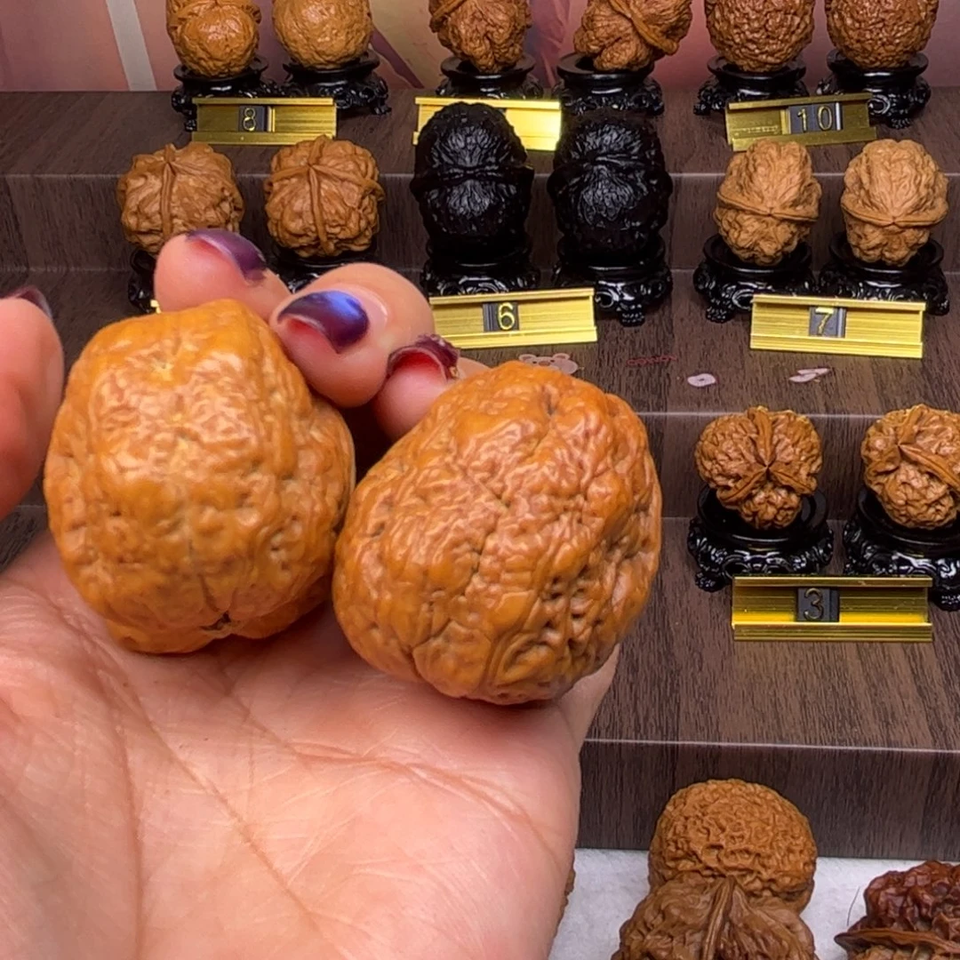 把件文玩核桃平头蟾40尺