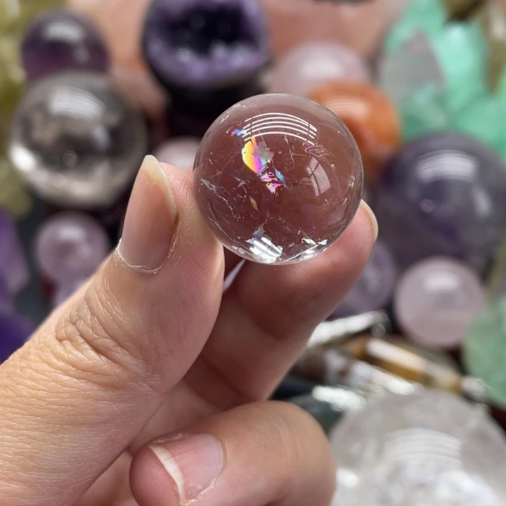 未镶嵌珠宝半成品水晶21号22mm