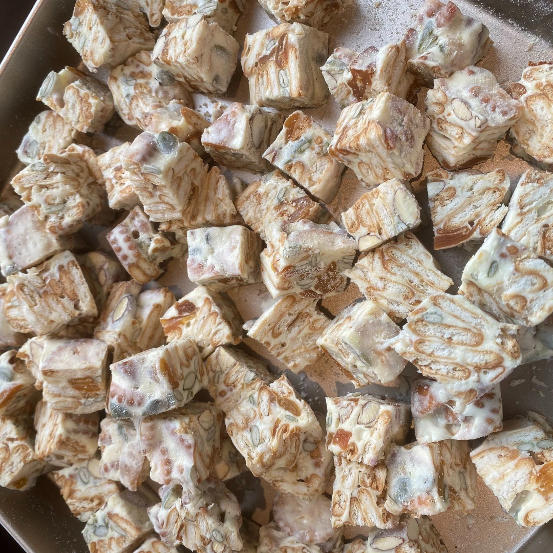 【黄皮口味纯手工现做】雪花酥酥低糖雪花酥坚果雪花酥