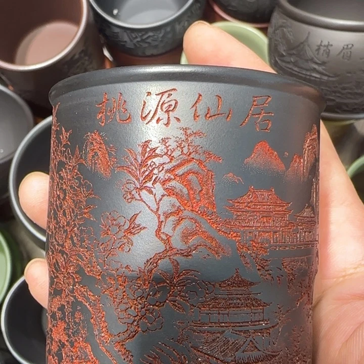 茶杯紫砂全手工制作工艺