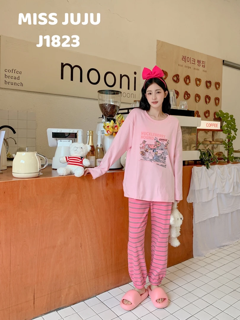 MISS JUJU[记忆碎片]条纹睡衣家居服1832