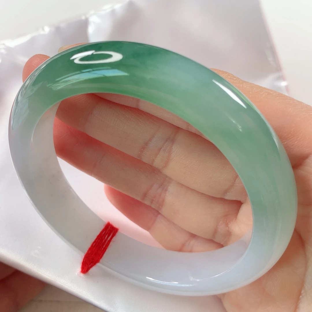 未镶嵌手镯翡翠 正圈243⭐⭐⭐⭐⭐强烈推荐