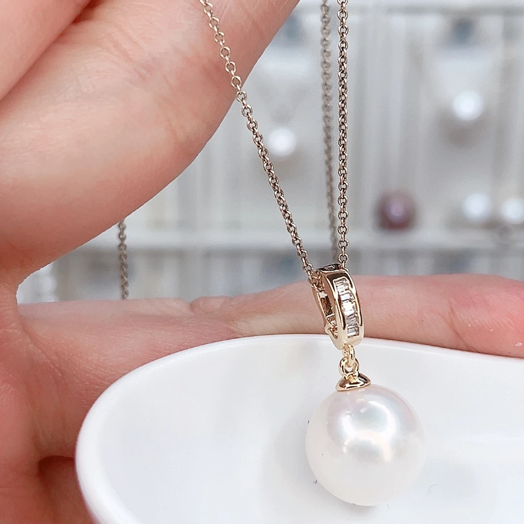 合金吊坠(赠链)淡水珍珠