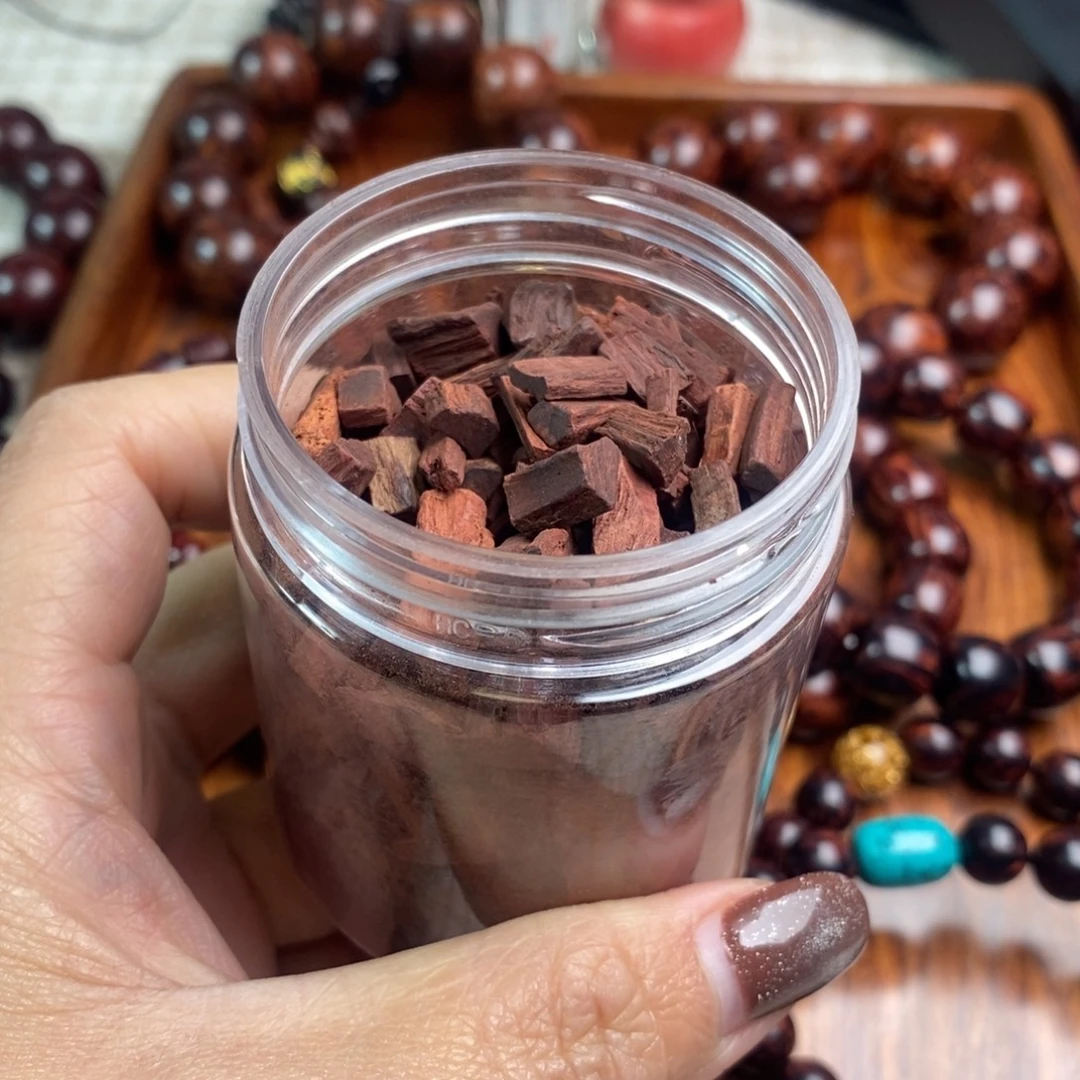 花梨木类红降花梨公颗粒料70克