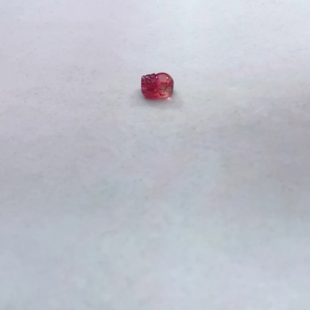 未镶嵌单颗貔貅m碧玺
