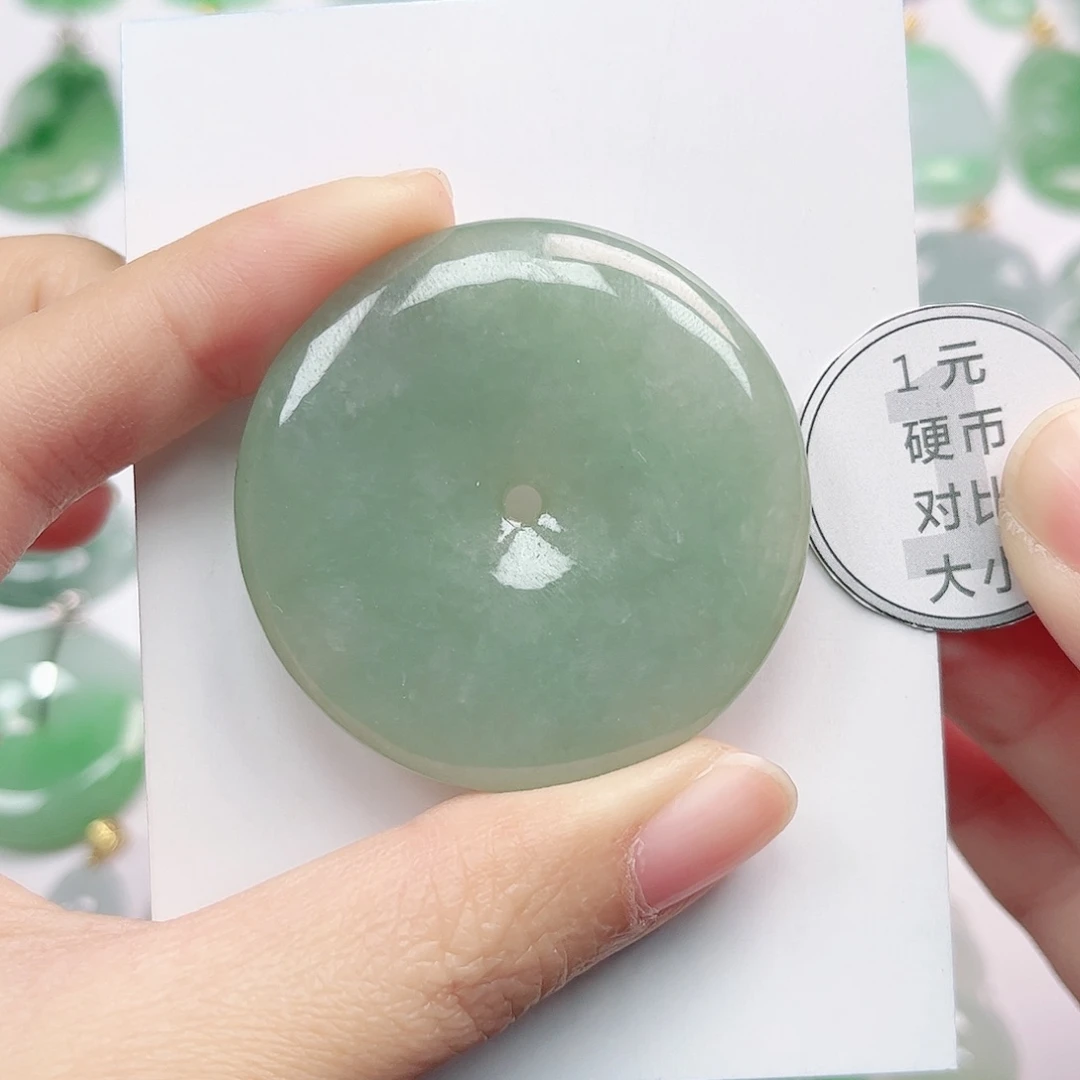 翡翠未镶嵌颈饰全场天然A货翡翠